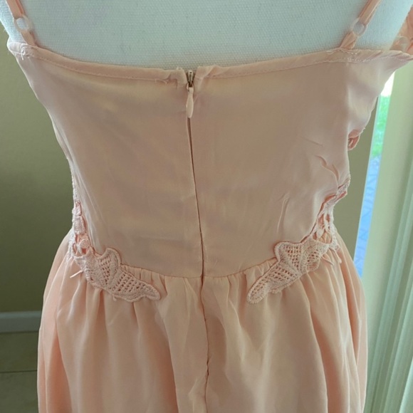 Charming Charlie Blush Dress Size Small - Picture 5 of 10